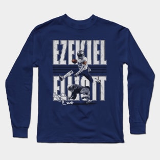 Ezekiel Elliott New England Hurdle Long Sleeve T-Shirt